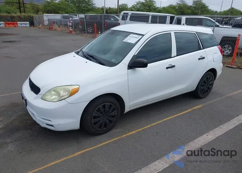 2003 Toyota Matrix Standard из США, поврежденный, VIN 2T1KR32E83C056819